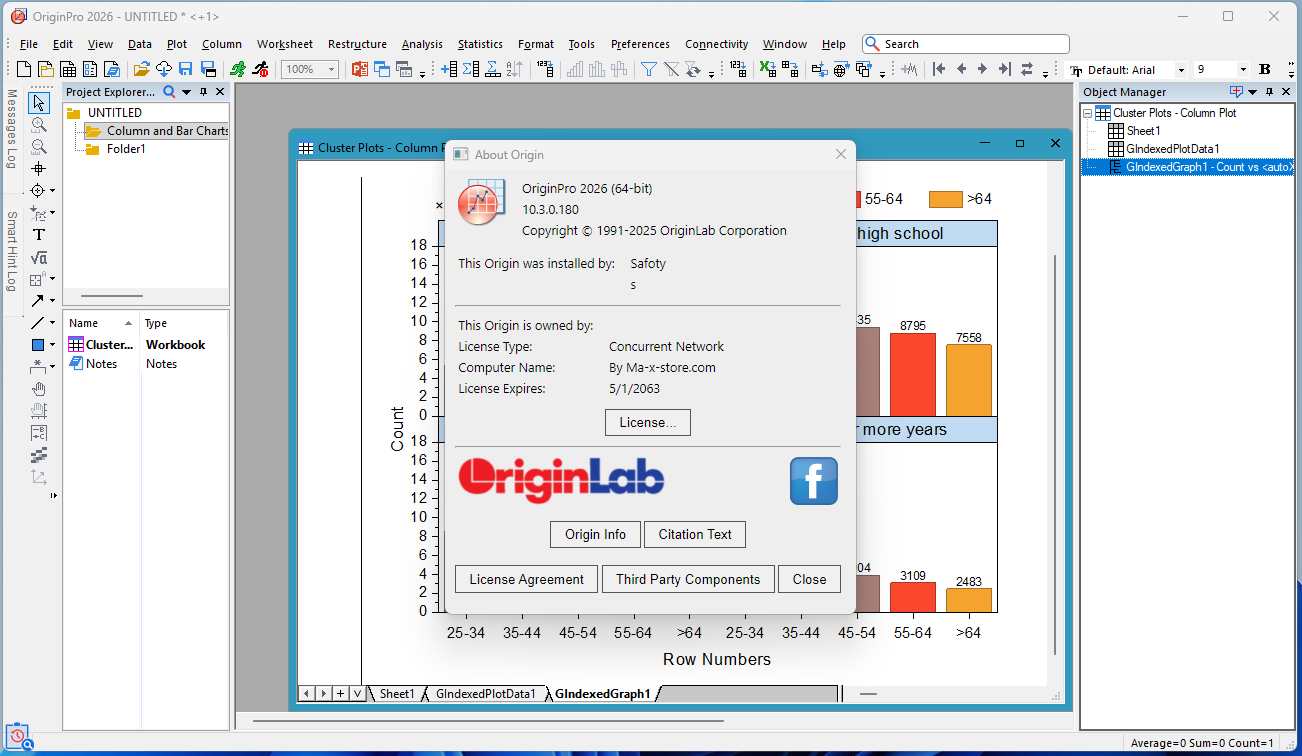 OriginPro 2026 v10.3.0.180 Full Version